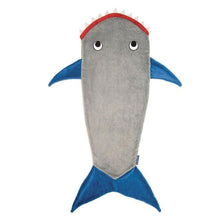 Load image into Gallery viewer, Shark Blanket Fish Tail Sleeping Bag Fleece Autumn Winter Thicken Warm Sleeping Blanket Cute Cartoon Quilt Kids Festival Gift